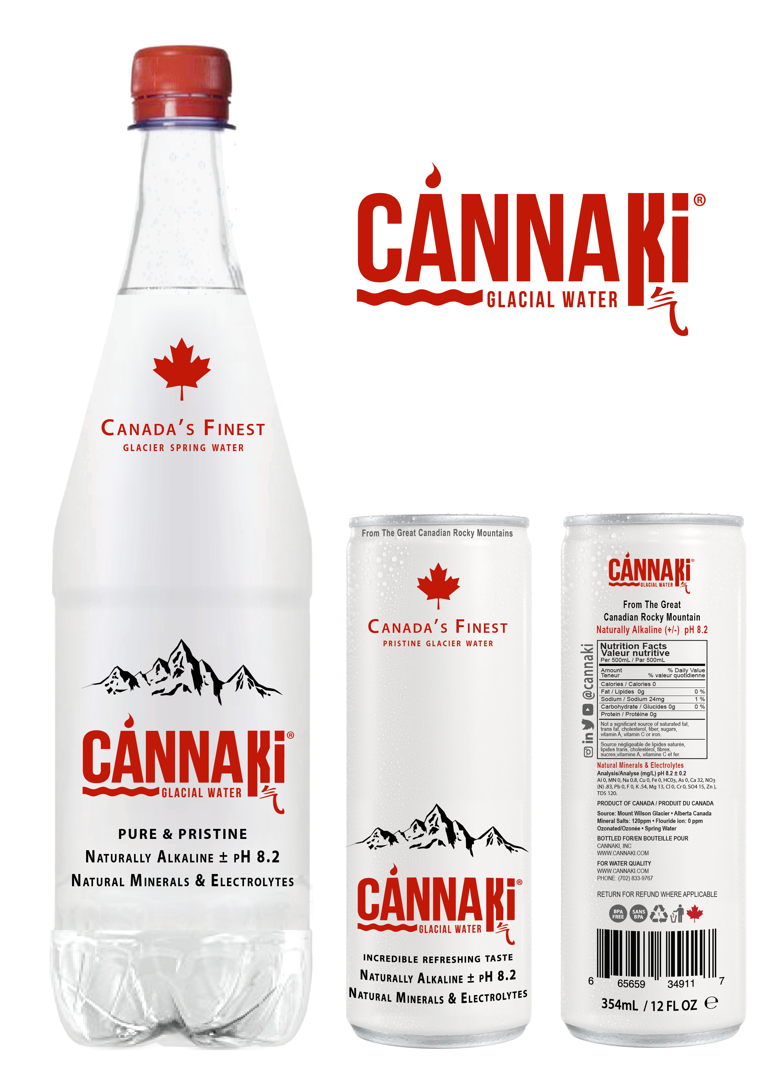 Cannaki Glacial Water